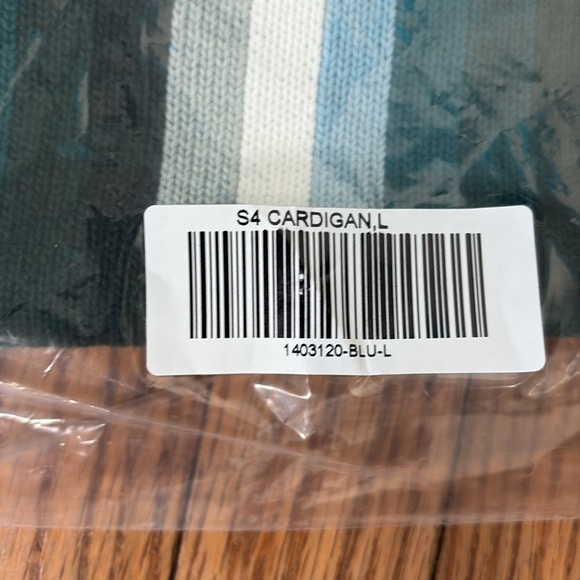 Bogey Boys Seeing Green Cardigan Sweater Green Men’s size L NWT golf preppy - Picture 10 of 10